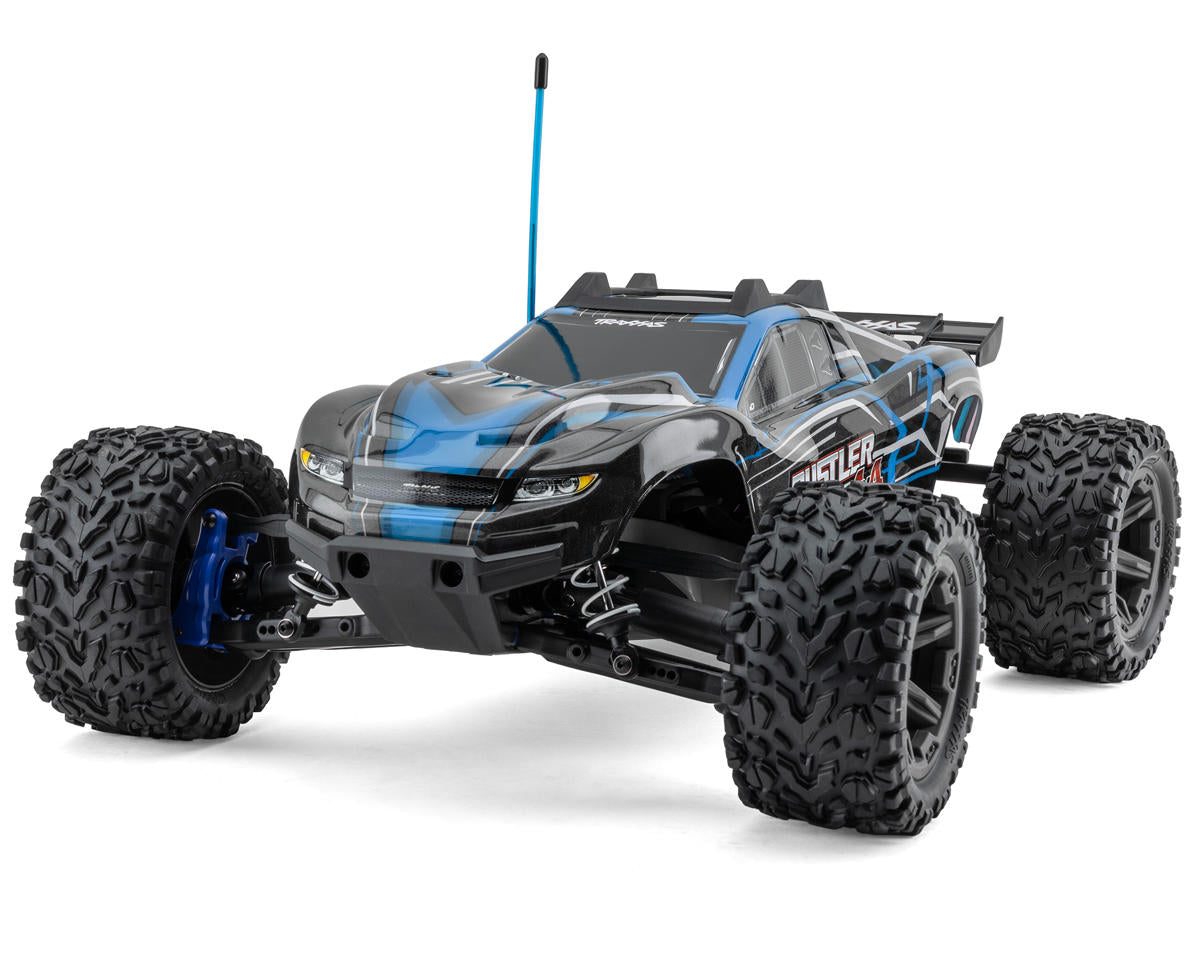 Traxxas Rustler® 4X4 Brushless: 1/10-scale 4WD Stadium Truck with TQ™