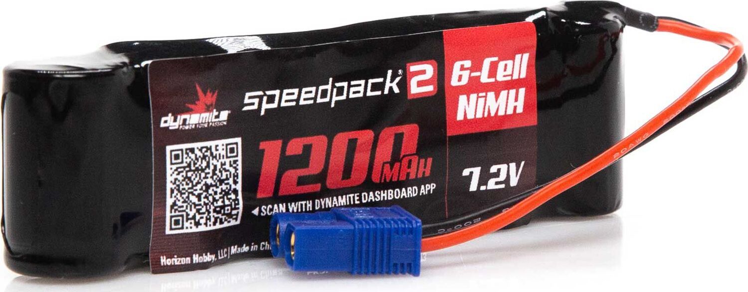 Speedpack2 7.2V 1200mAh 6C NiMH, EC3