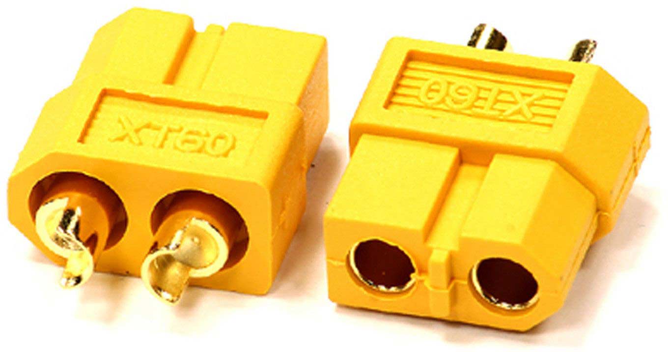 XT60 Connector (2) Female 3.5mm