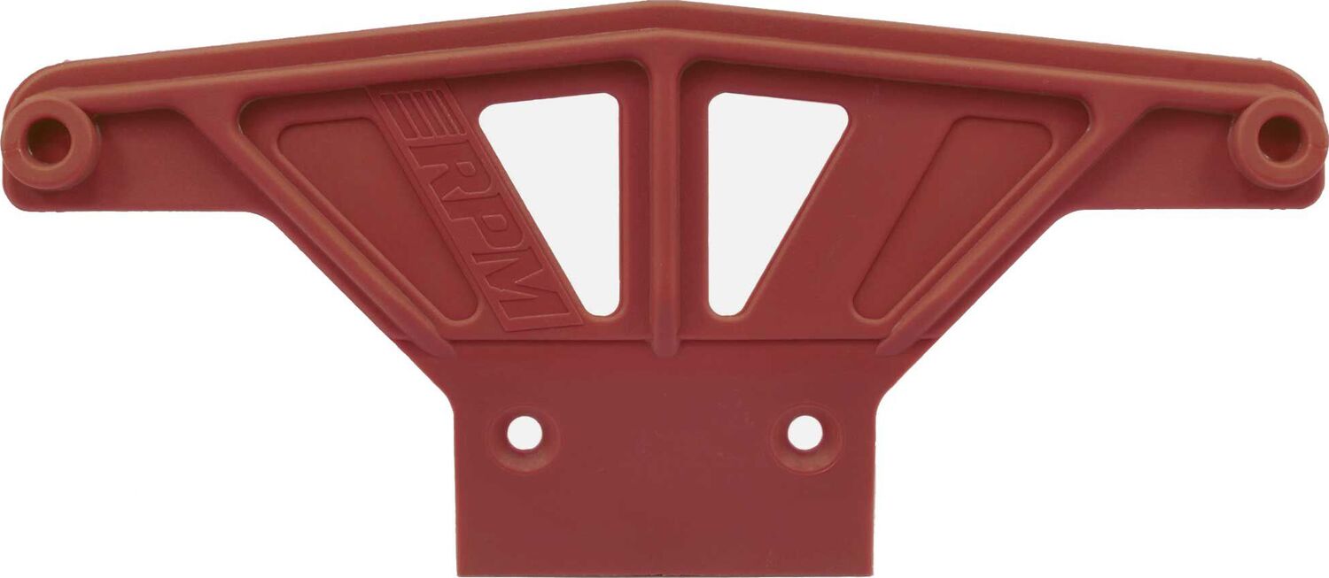 Wide Front Bumper, Red: Rustler and Stampede 2WD