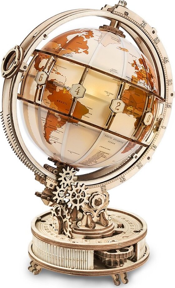 Classic 3D Wood Puzzles; Luminous Globe
