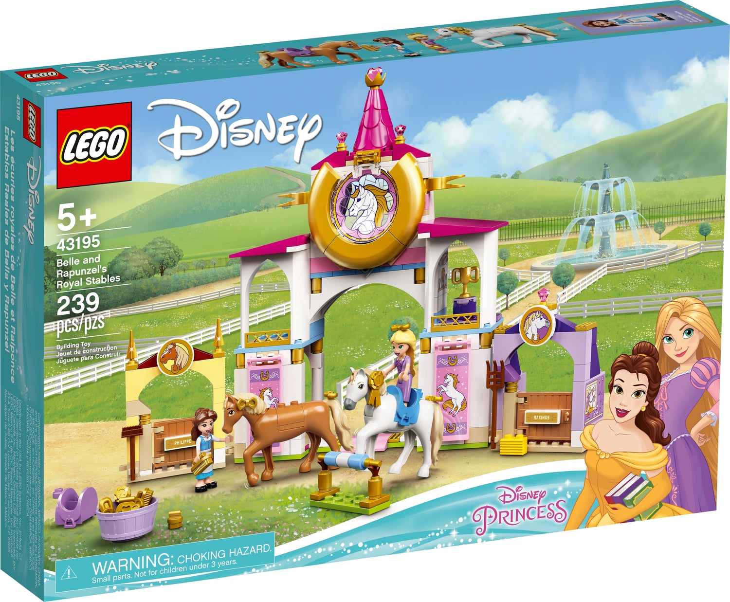 LEGO® Disney: Belle and Rapunzel's Royal Stables