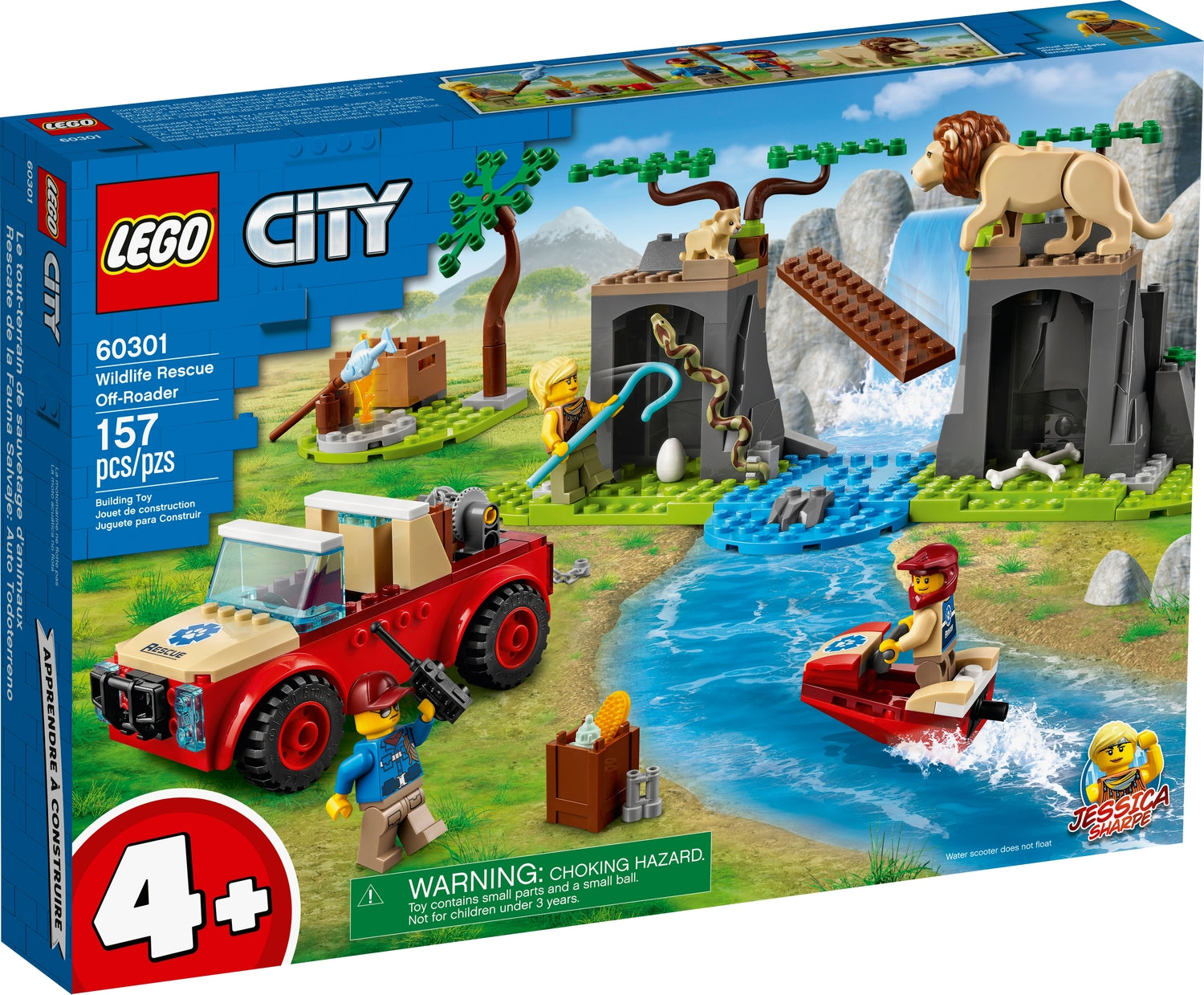LEGO® City: Wildlife Rescue Off-Roader