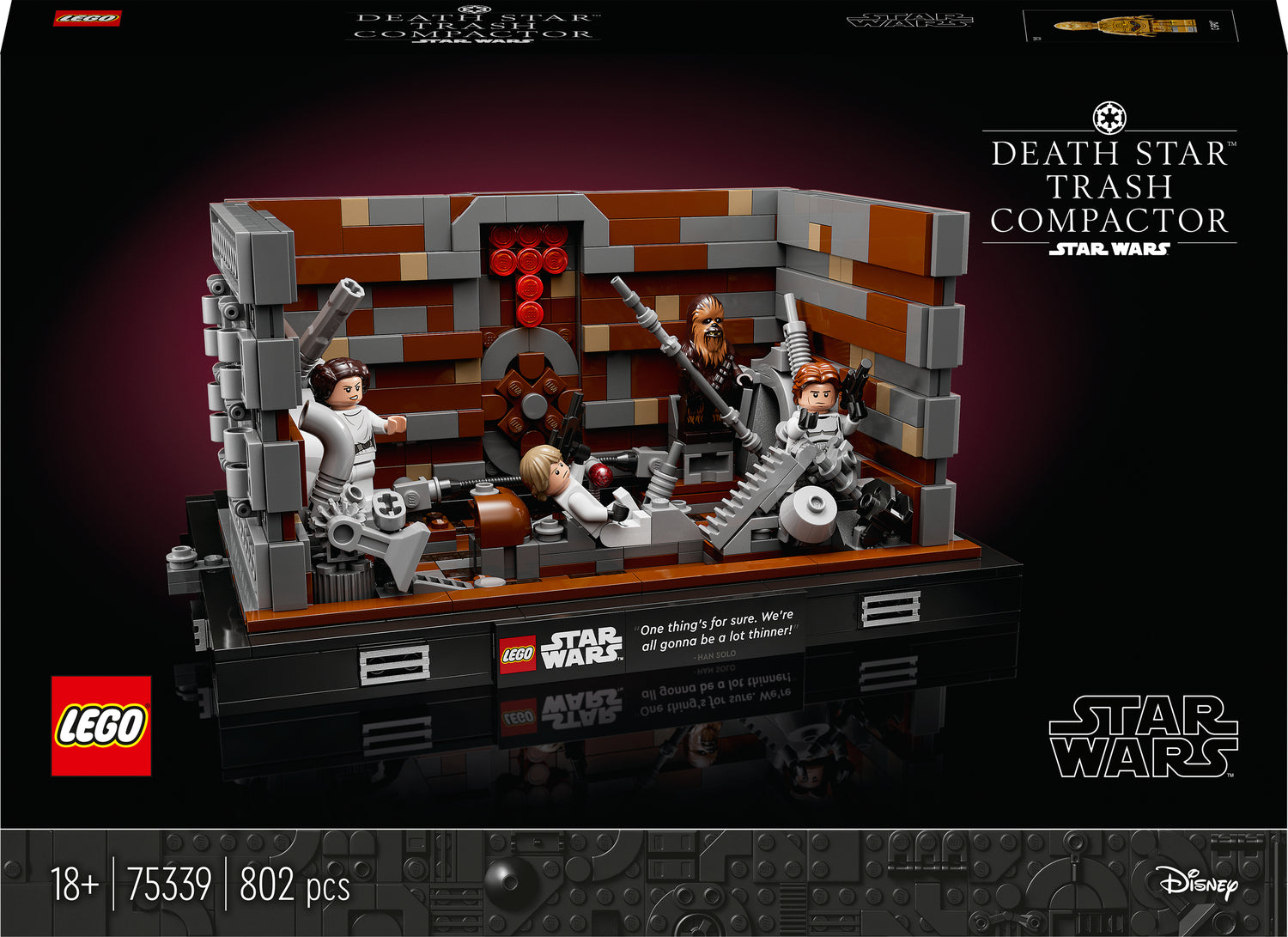 LEGO® Star Wars Death Star Trash Compactor Diorama