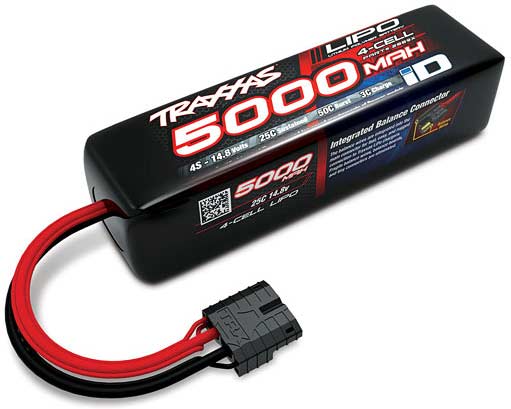 5000mAh 14.8v 4-Cell 25C LiPo Battery