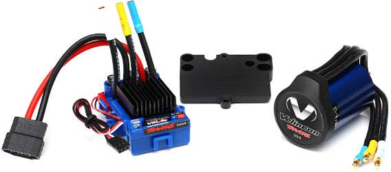 Velineon VXL-3s Brushless Power System, waterproof (includes VXL-3s waterproof ESC, Velineon 3500 motor, and speed control mounting plate (part #3725))