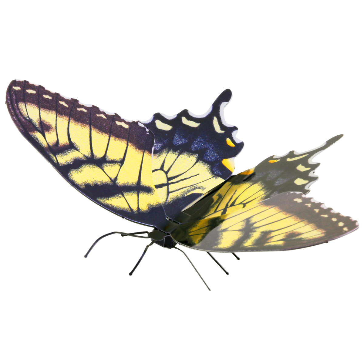 Metal Earth Tiger Swallowtail Butterfly Laser Cut Model
