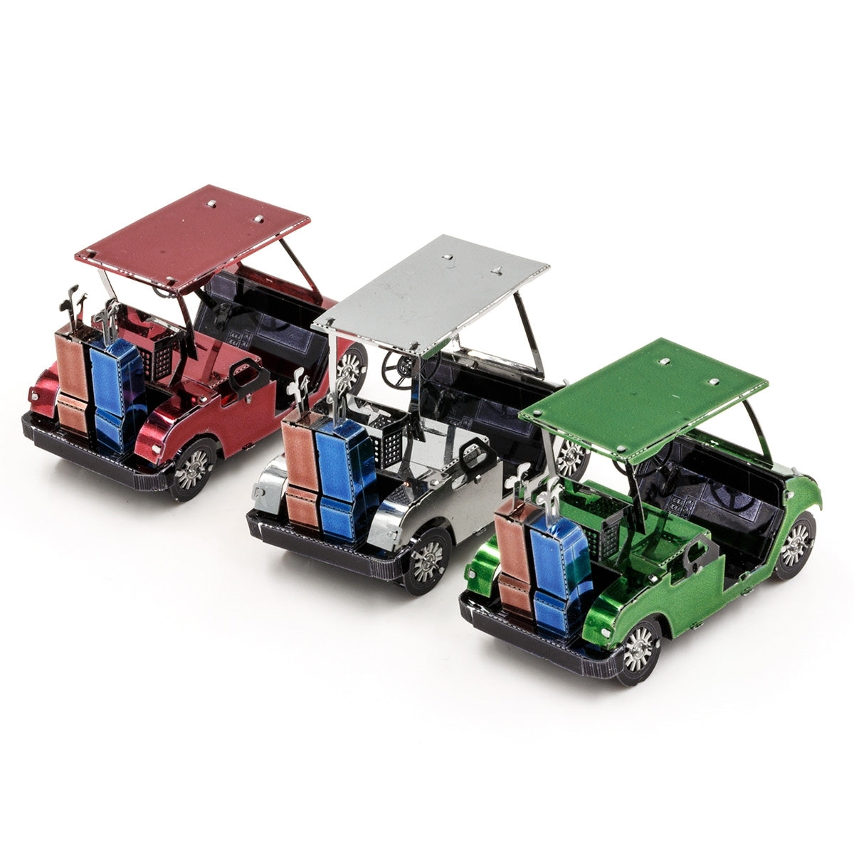 Metal Earth Golf Kart Set Laser Cut Model