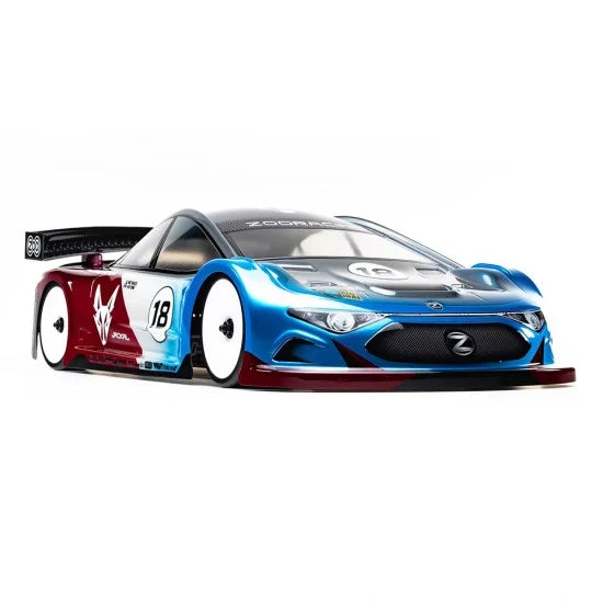 ZooRacing Jackal 0.7mm Regular Clear Body Set For 1/10 RC Touring Car