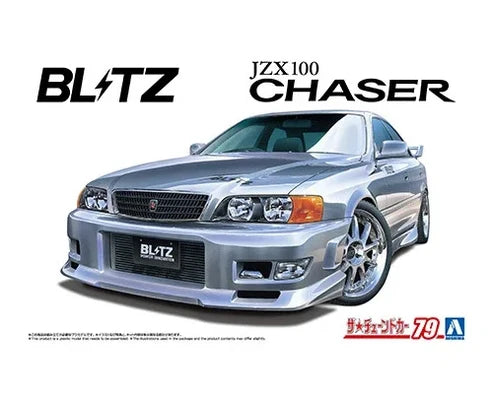 Aoshima 1/24 79 1996 Toyota Blitz JZX100 Chaser Tourer V Plastic Model Kit