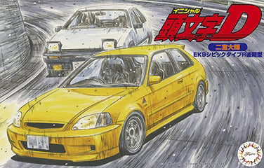 Fujimi 1/24 Initial D Honda Civic Type R "Latest model" Model Kit