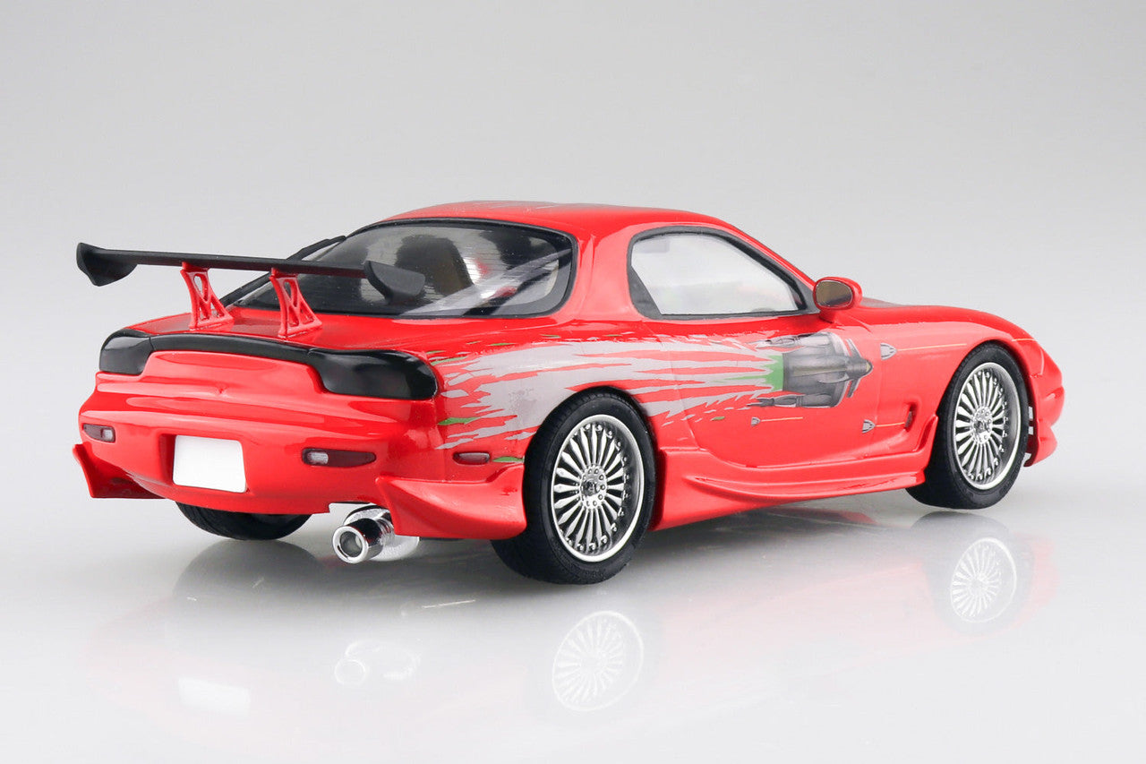 Aoshima 1/24 Fast & Furious FD3S RX-7 Model Car