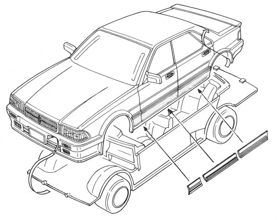 Fujimi 1/24 HC-10 Mark II GX71 (High Society Car Version)