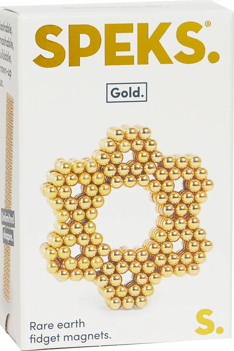 Speks Luxe Gold 432 Fidget Magnets