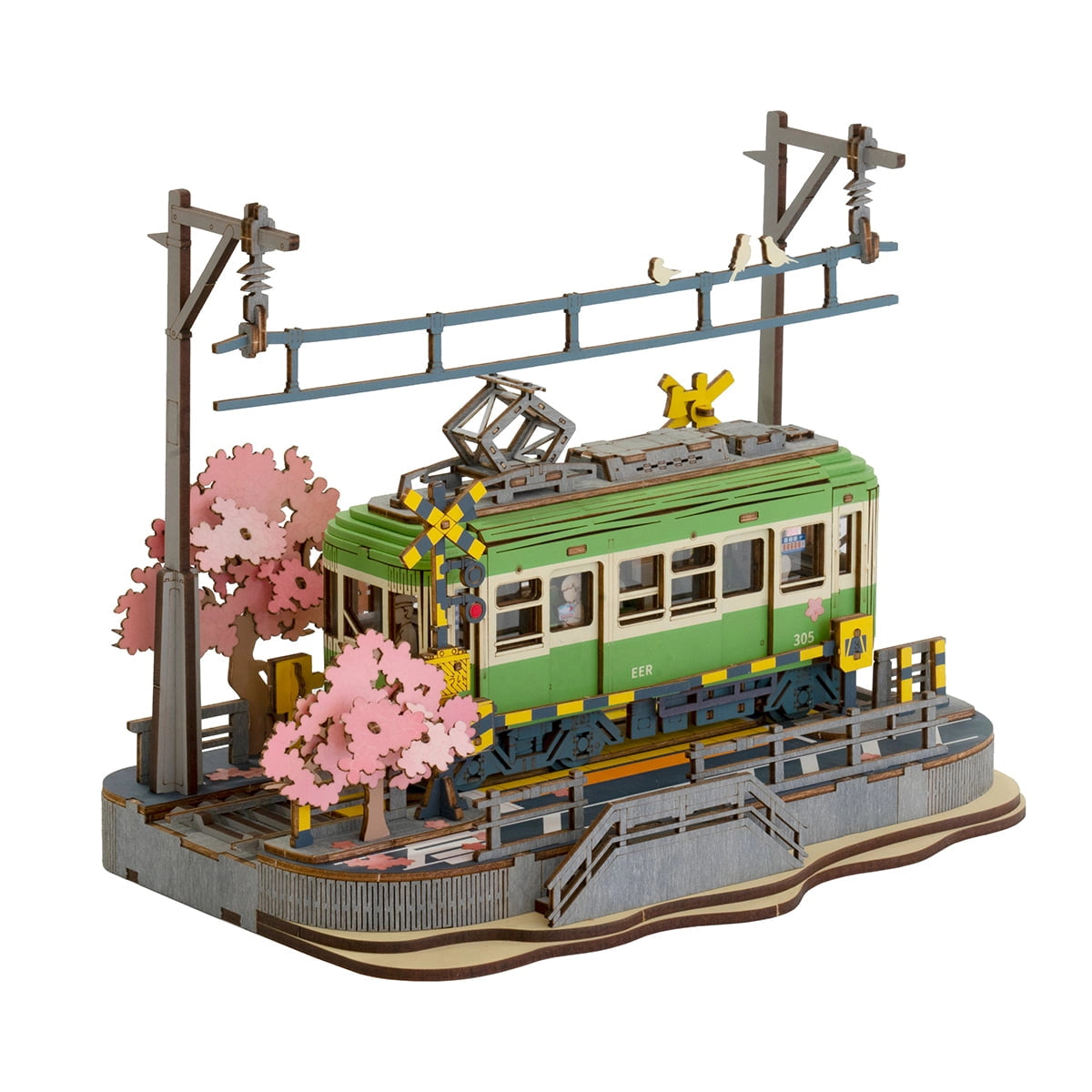 Rolife Sakura Journey 3D Wooden Puzzle Kit