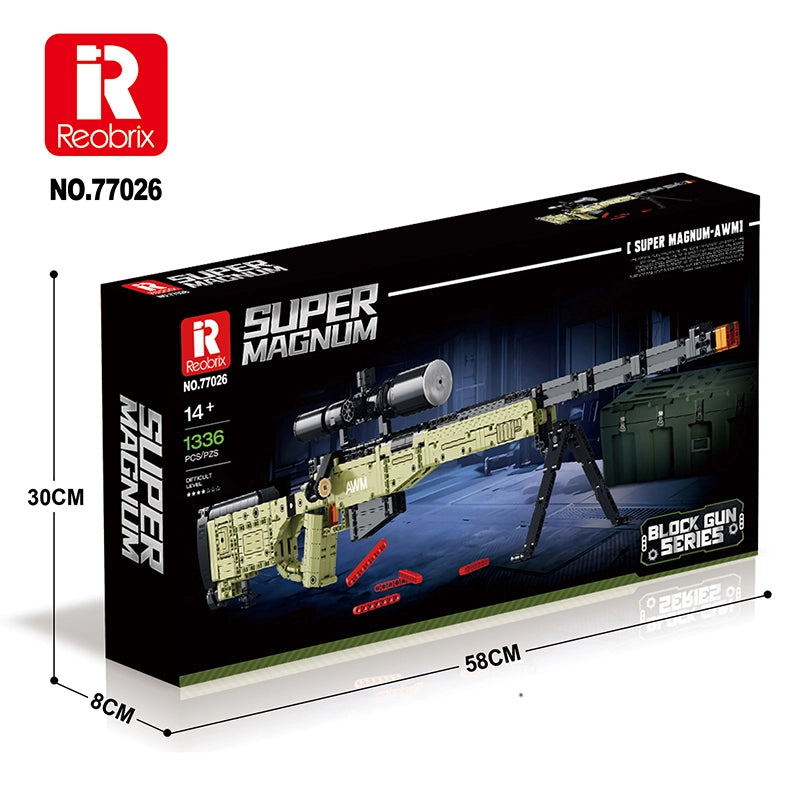 Reobrix Super Magnum AWM Sniper Rifle Set