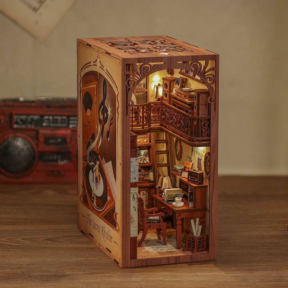 CuteBee DIY Book Nook Kit: The Secret Rhythm