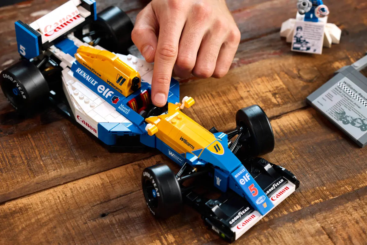 LEGO® Icons: Williams Racing FW14B & Nigel Mansell