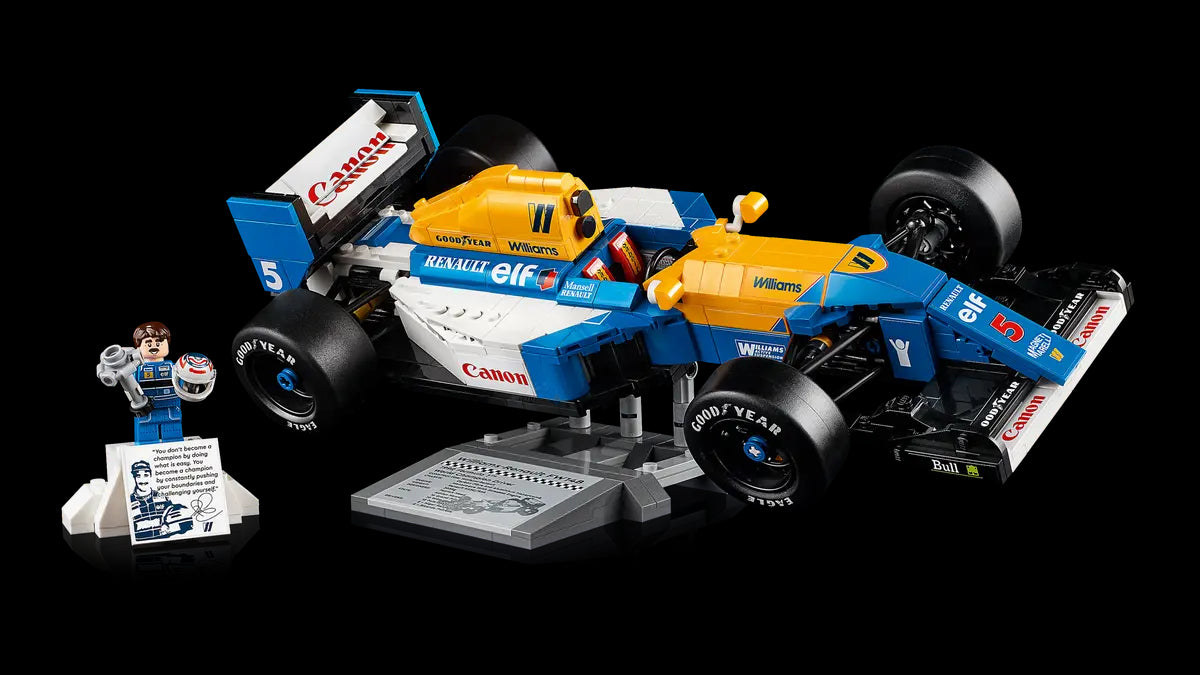 LEGO® Icons: Williams Racing FW14B & Nigel Mansell