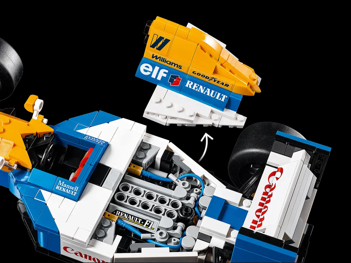 LEGO® Icons: Williams Racing FW14B & Nigel Mansell