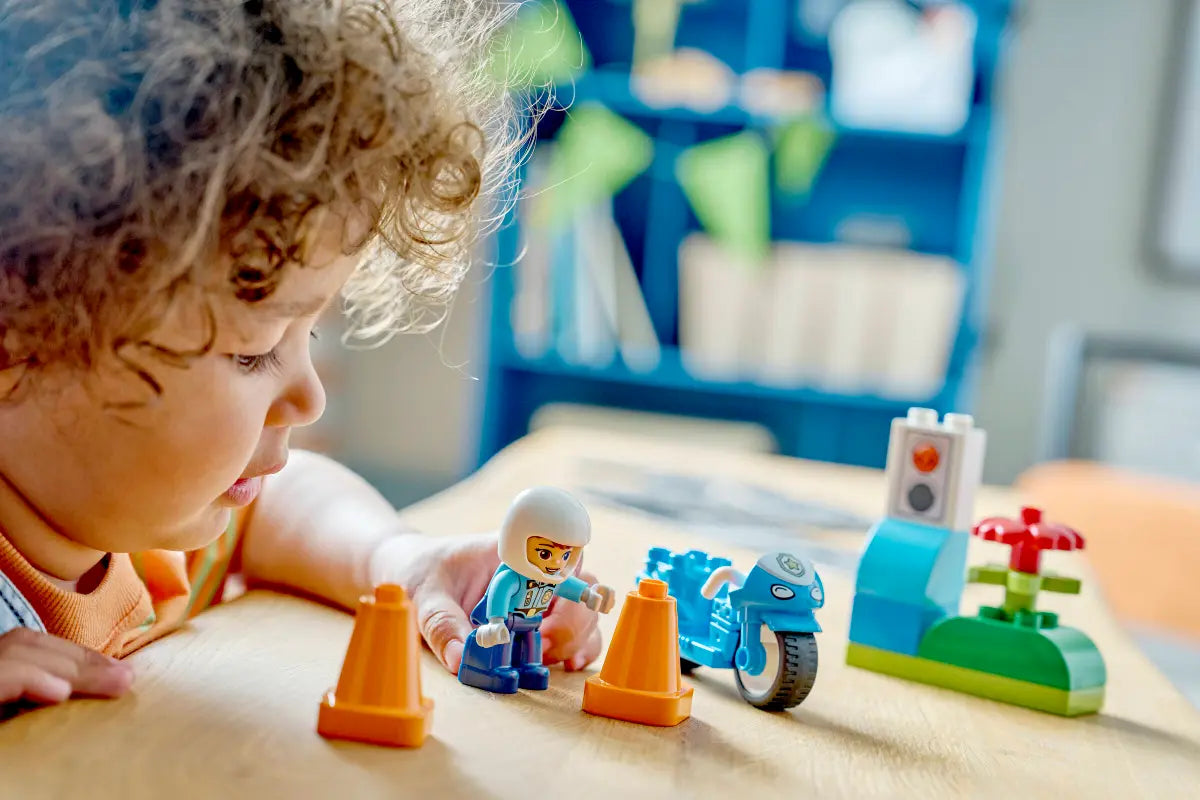 LEGO® DUPLO: Blue Police Motorcycle