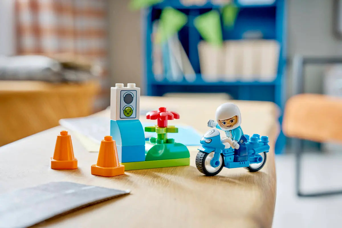 LEGO® DUPLO: Blue Police Motorcycle