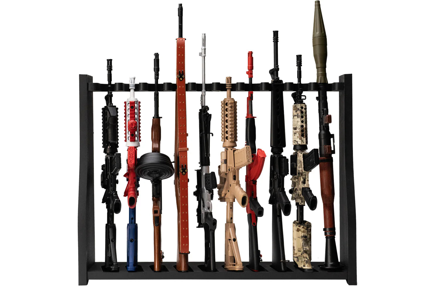 GoatGuns Gun Rack - Black