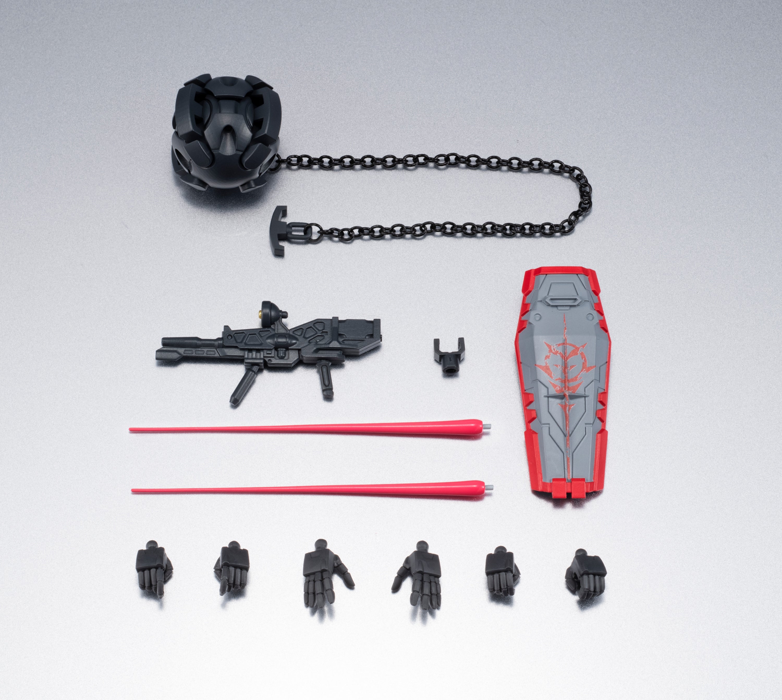 Bandai x Tamashii Nations Gundam Universe gMS-α Red Gundam "Mobile Suit Gundam: GQuuuuuuX" Action Figure