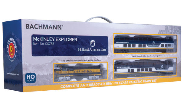 Bachmann HO Set- McKinley Explorer Electric RTR Train Set