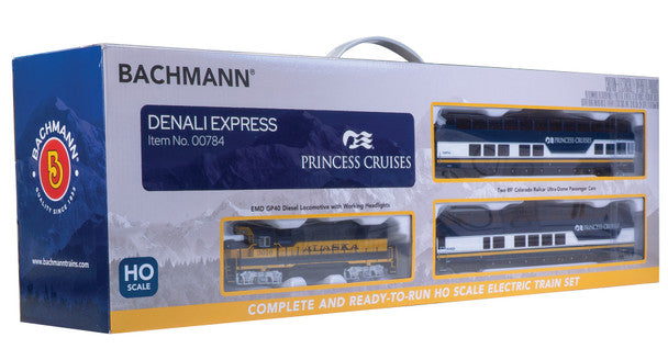 Bachmann HO Set- Denali Express Electric RTR Train Set HO Scale