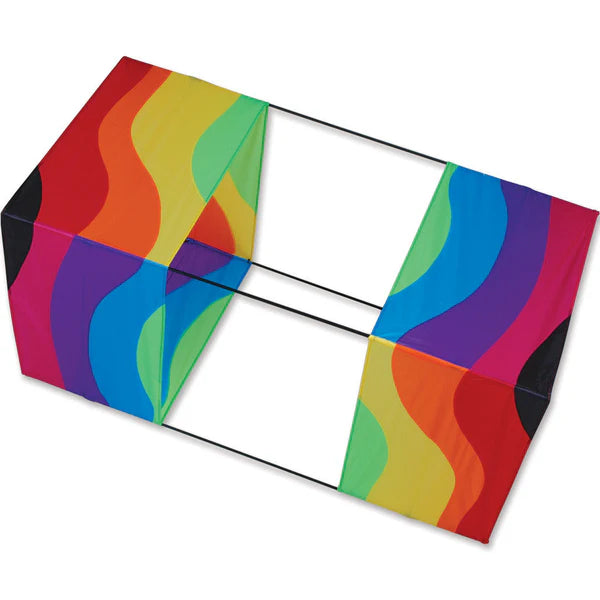 Premier Kites 40" Box Kite (Wavy Rainbow)