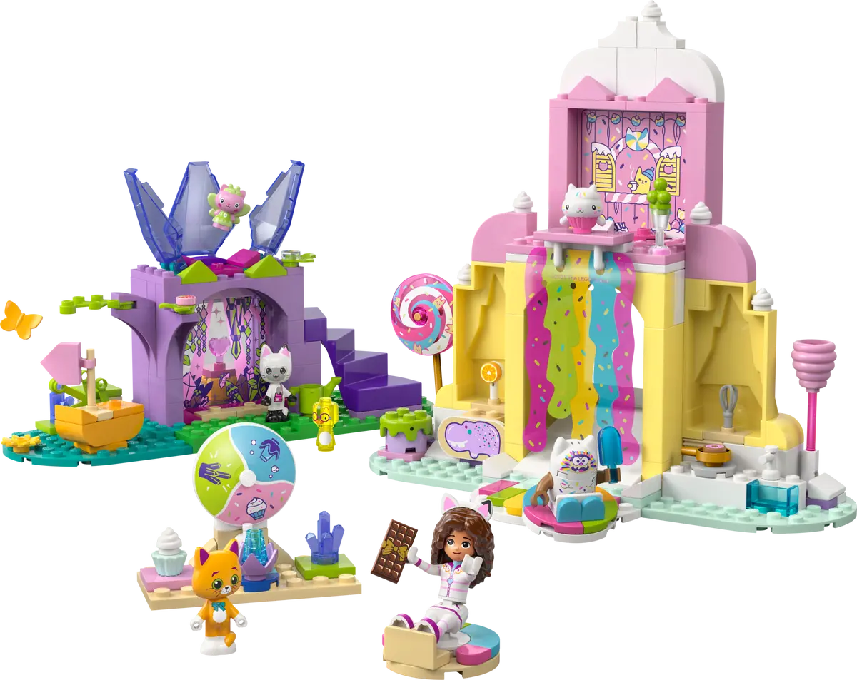 LEGO® Gabby's Dollhouse: Sweet Treat Mountain & Kitty Garden