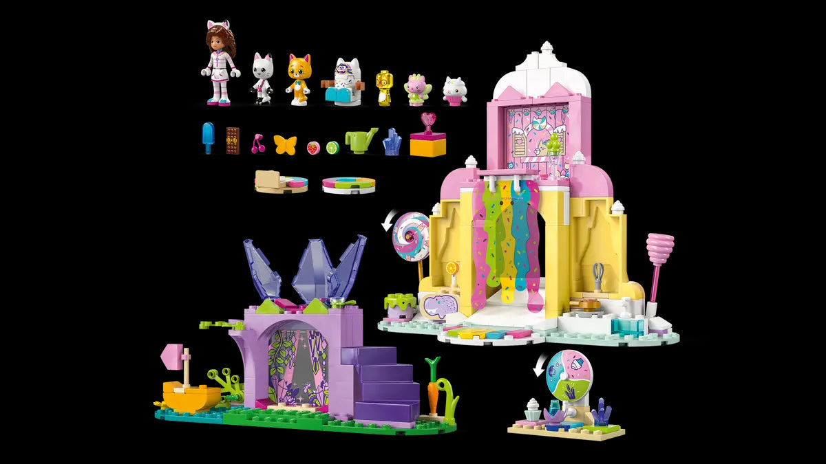 LEGO® Gabby's Dollhouse: Sweet Treat Mountain & Kitty Garden