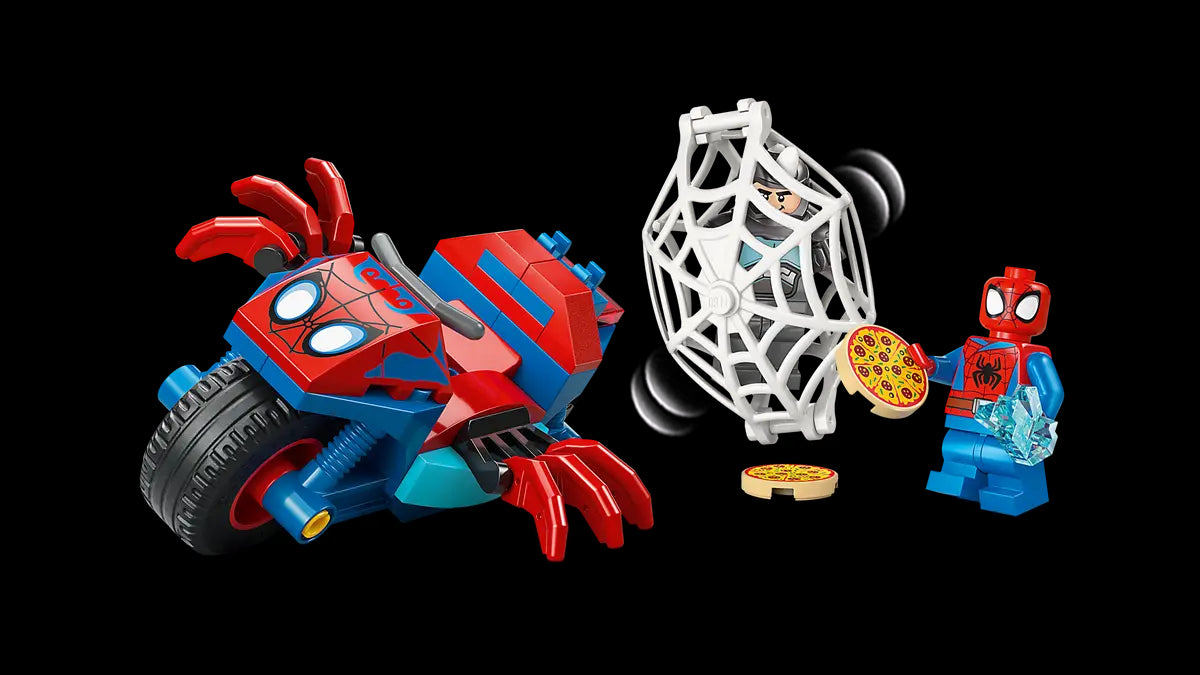 LEGO® Marvel: Spidey on his Motorcycle vs. Rhino