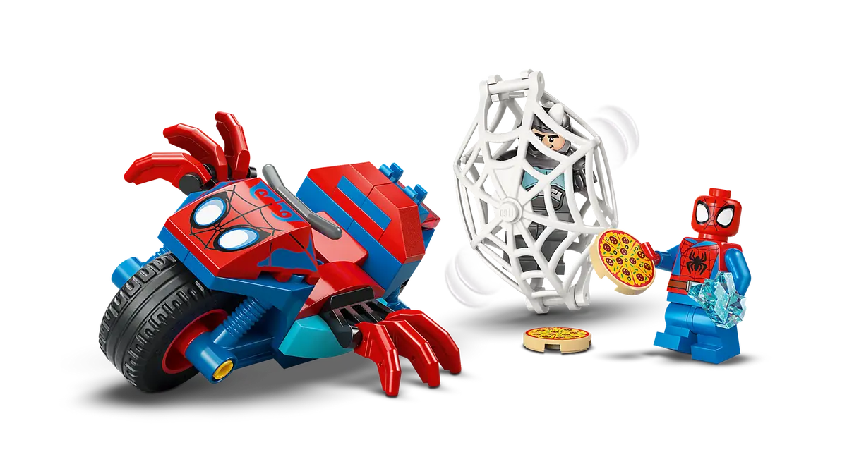 LEGO® Marvel: Spidey on his Motorcycle vs. Rhino