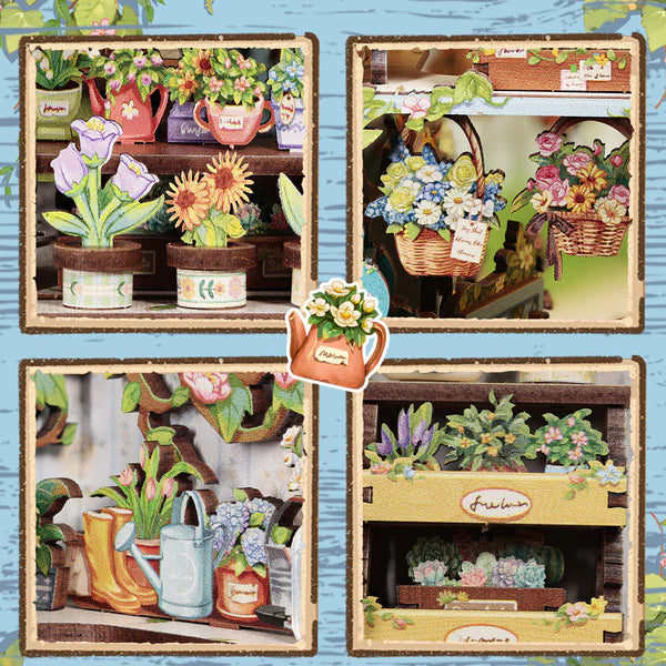 CuteBee DIY City Walk Series: Anna's Blue Blossom
