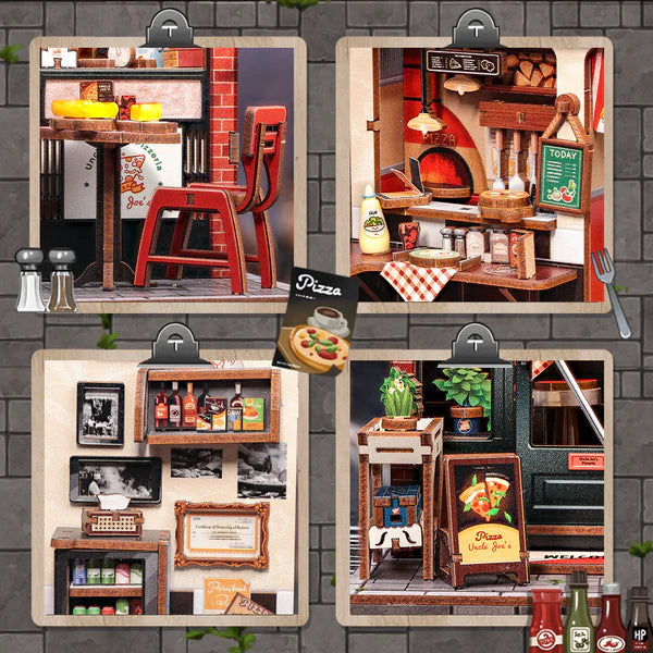 CuteBee DIY City Walk Series: Uncle Joe's Pizzeria