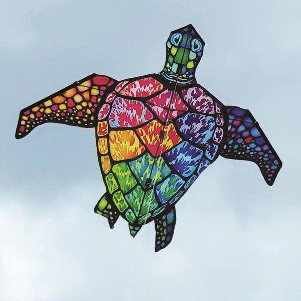 Premier Kites Large Sea Turtle Kite (Rainbow)