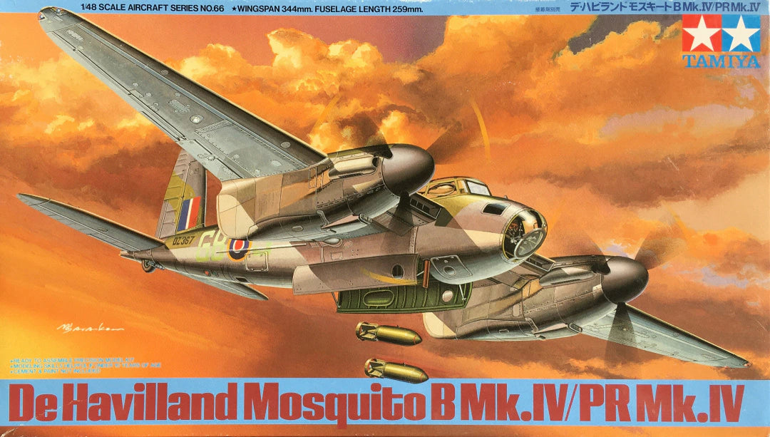 Tamiya 1/48 De Havilland Mosquito B Mk.IV/PR Mk.IV