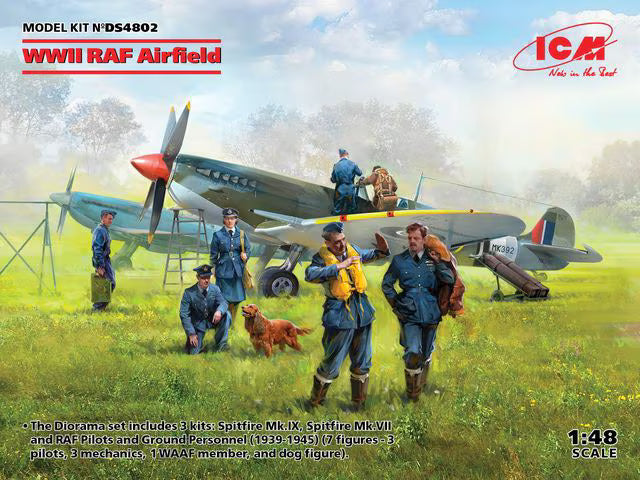 ICM Models 1/48 WWII RAF Airfield
