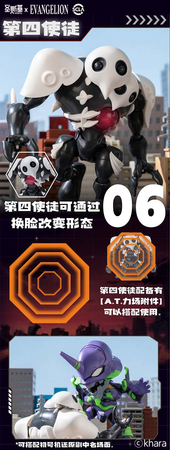 Eastern Model SHENGGE SOSKILL X Evangelion Model Kit Blind Box