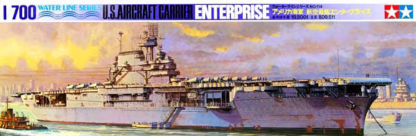 Tamiya 1/700 U.S. Aircraft Carrier Enterprise CV-6