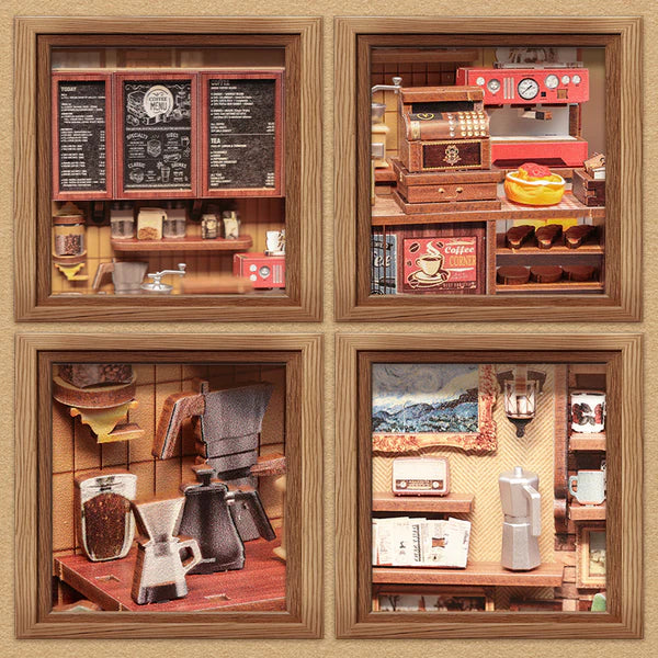 CuteBee DIY City Walk Series: Corner Coffee Shop