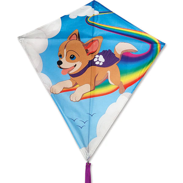 Premier Kites 30 in. Diamond Kite (Super Puppy)