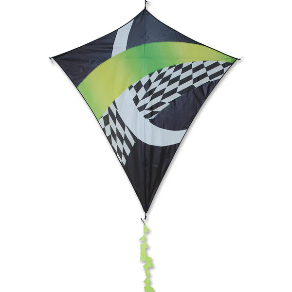 Premier Kites Borealis Diamond Kite (Neon Tronic Gradient)
