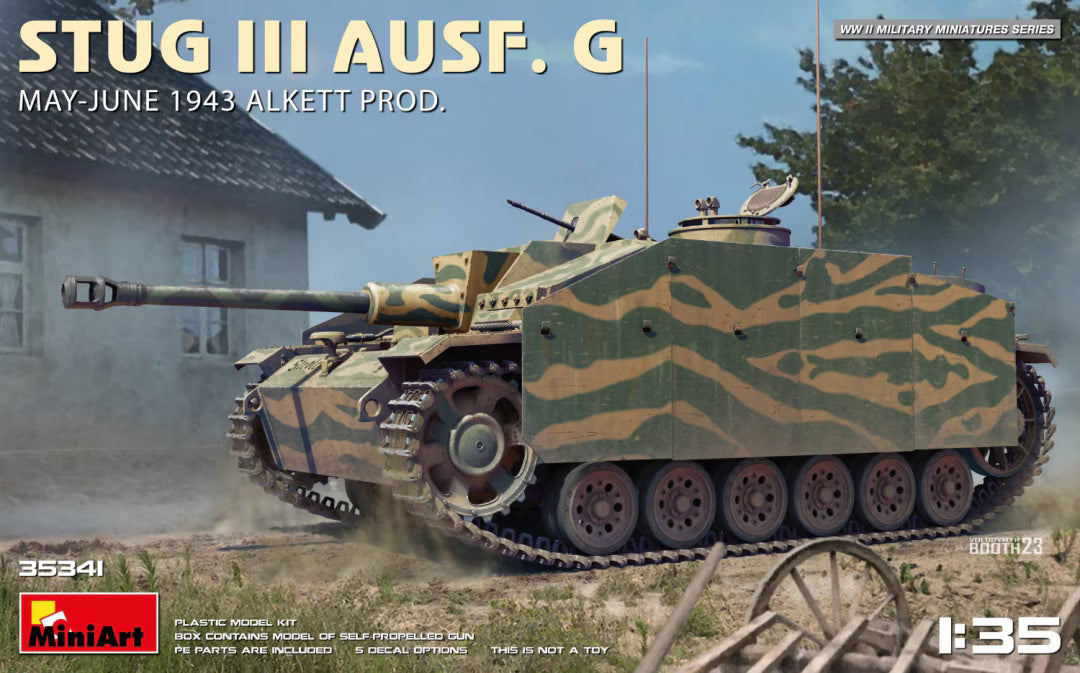 MiniArt 1/35 StuG III Ausf. G (May-June 1943 Alkett Production)