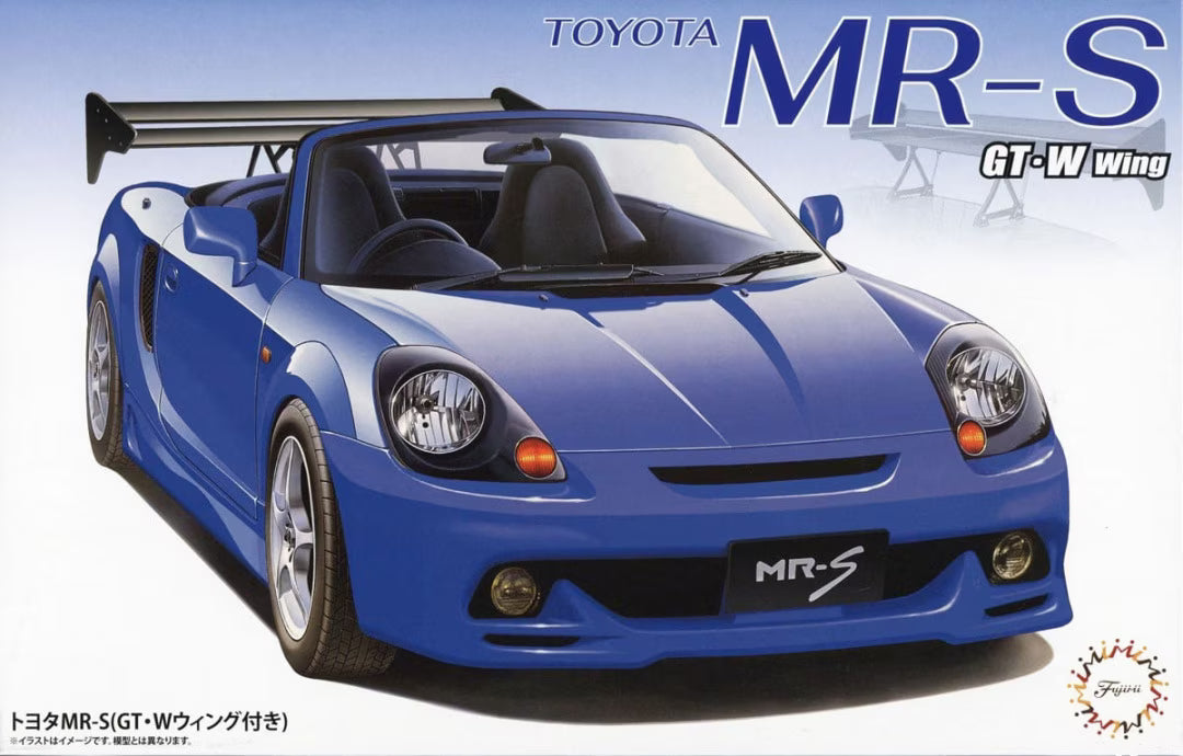 Fujimi 1/24 Toyota MR-S (w/GT W Wing) Model Kit