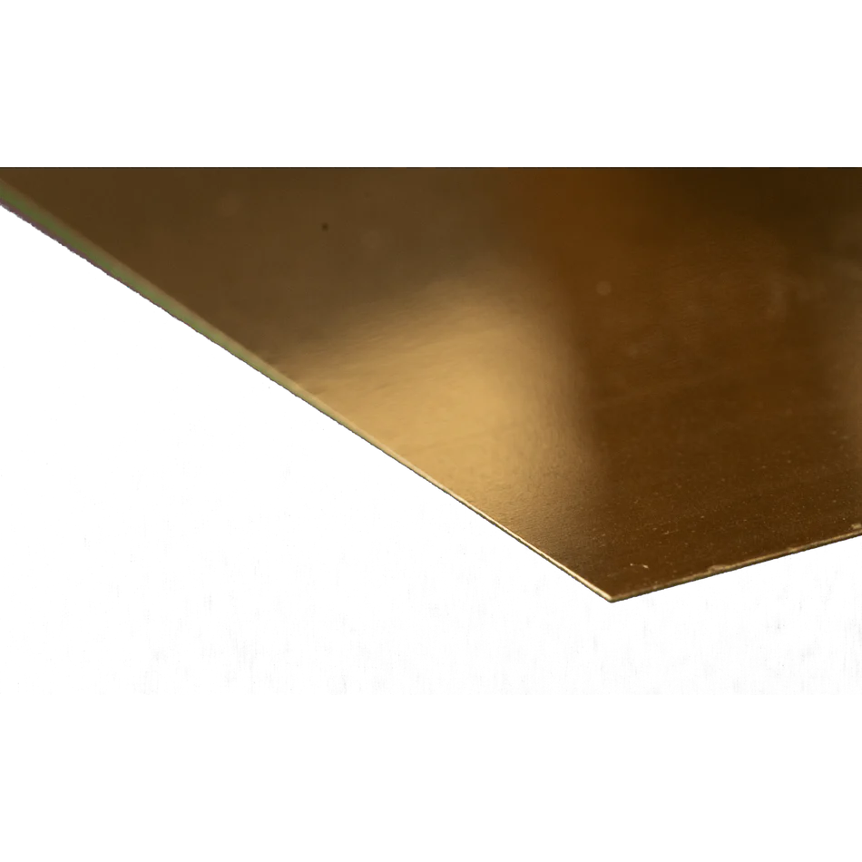 K&S Metals 0.010" x 6" x 12" Brass Sheet (1)