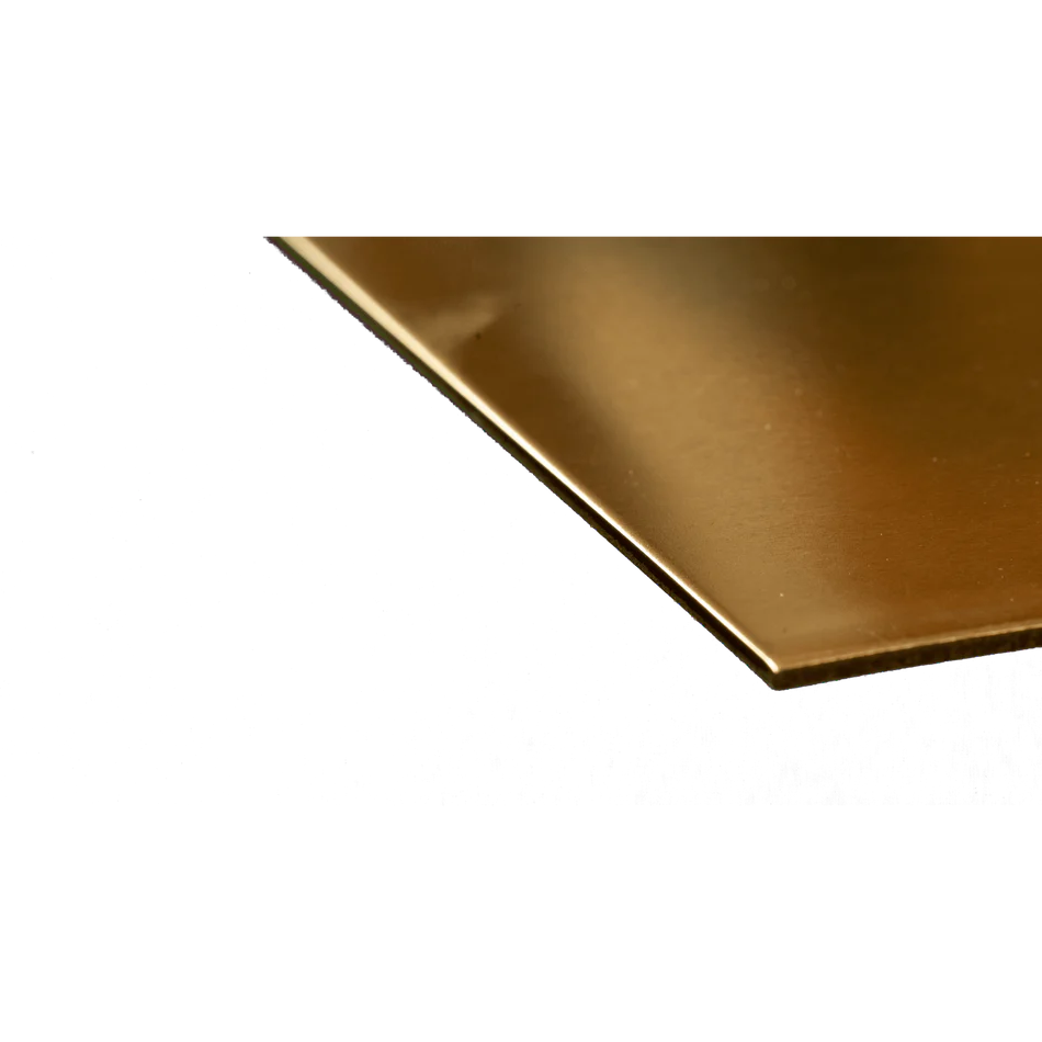 K&S Metals 0.064" x 6" x 12" Brass Sheet (1)