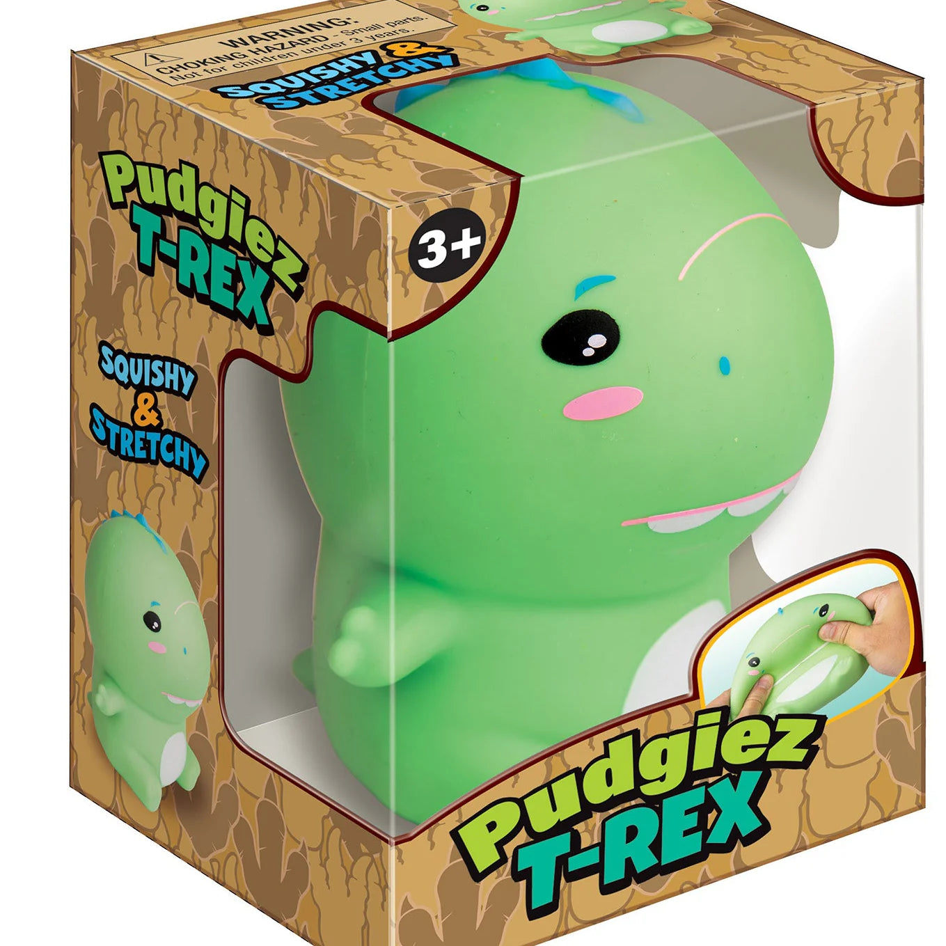Master Toys Pudgiez T-Rex Dinosaur Squishy Toy